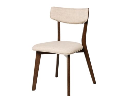 SILLA ANAIS NOGAL BEIGE