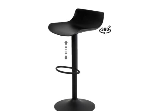 TABURETE BLADE NEGRO