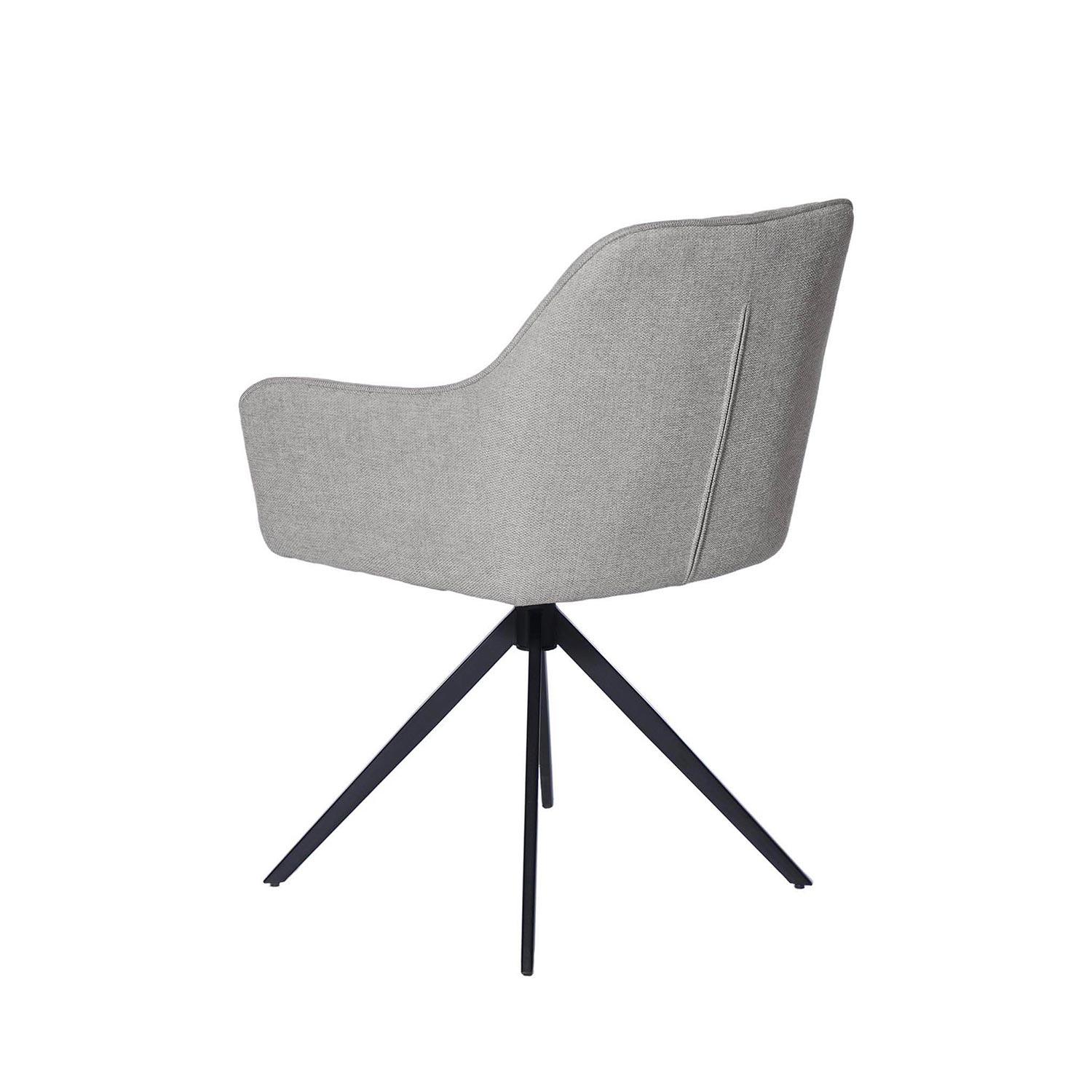 SILLA AMALIA GRIS CLARO 2 SILLA AMALIA GRIS CLARO - Imagen 2