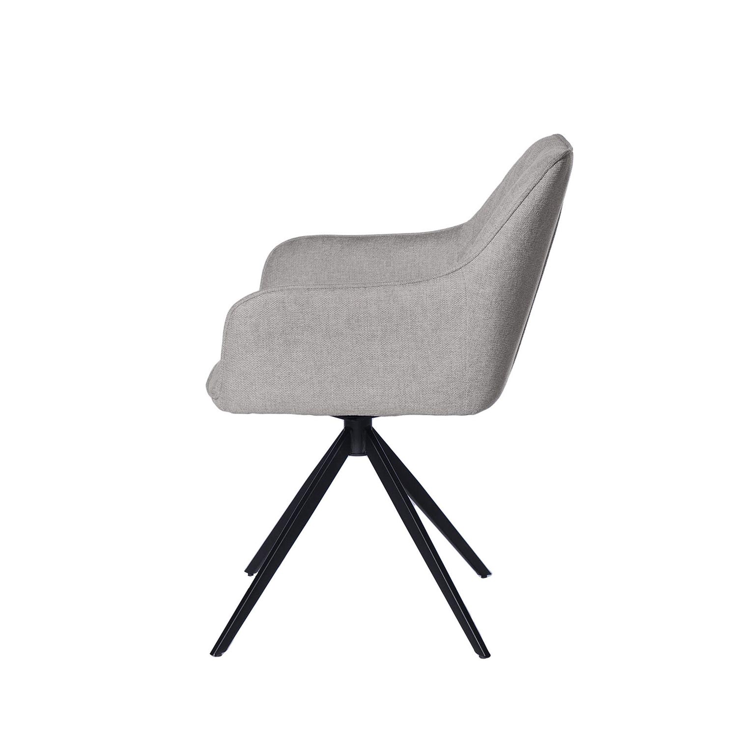 SILLA AMALIA GRIS CLARO 3 SILLA AMALIA GRIS CLARO - Imagen 3