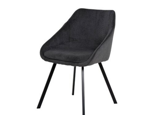 SILLA MACIE GRIS OSCURO