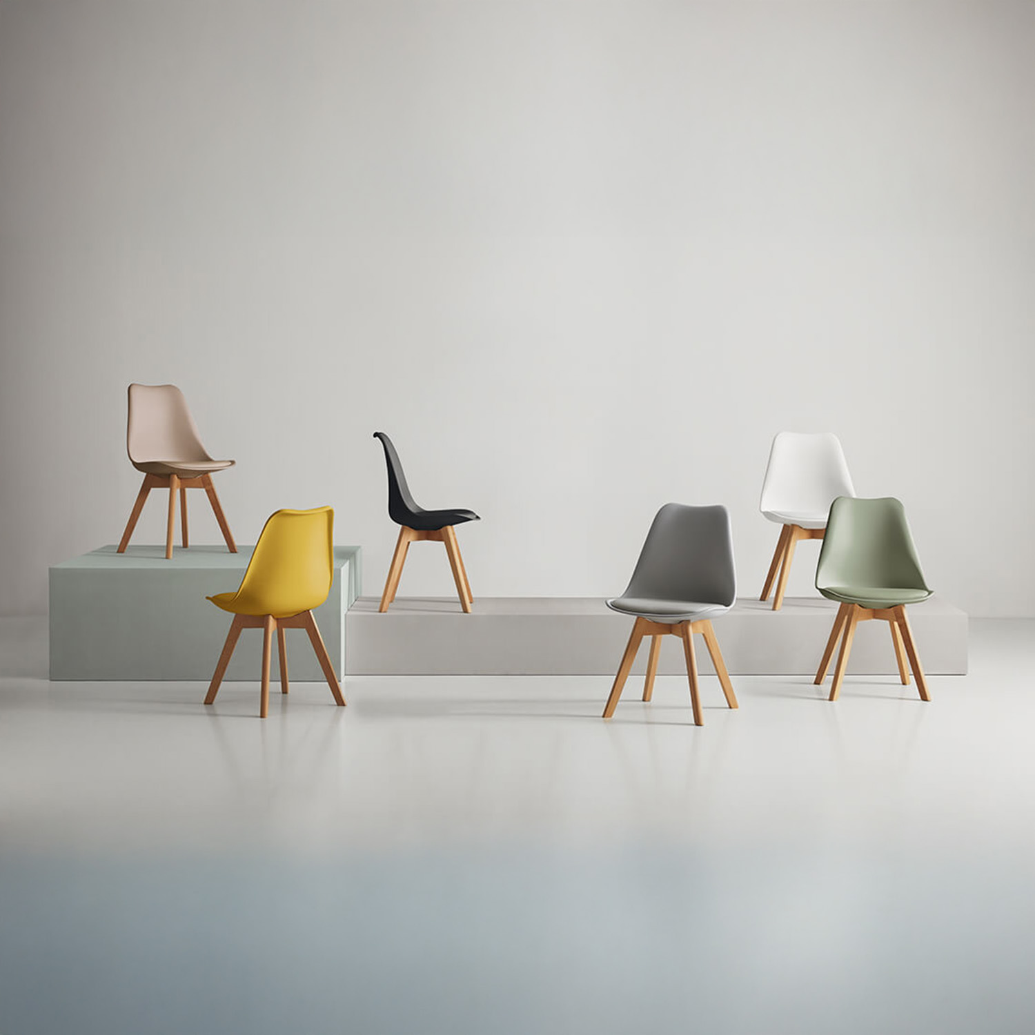 SILLA KARINA BEIGE 6 SILLA KARINA BEIGE - Imagen 6