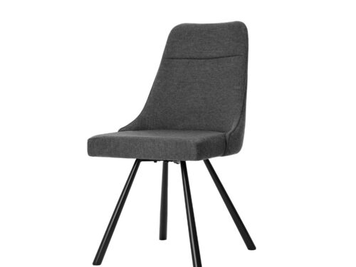 SILLA DANICA GRIS OSCURO