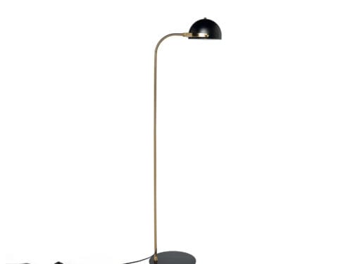 LAMPARA SUELO GODALL NEGRO