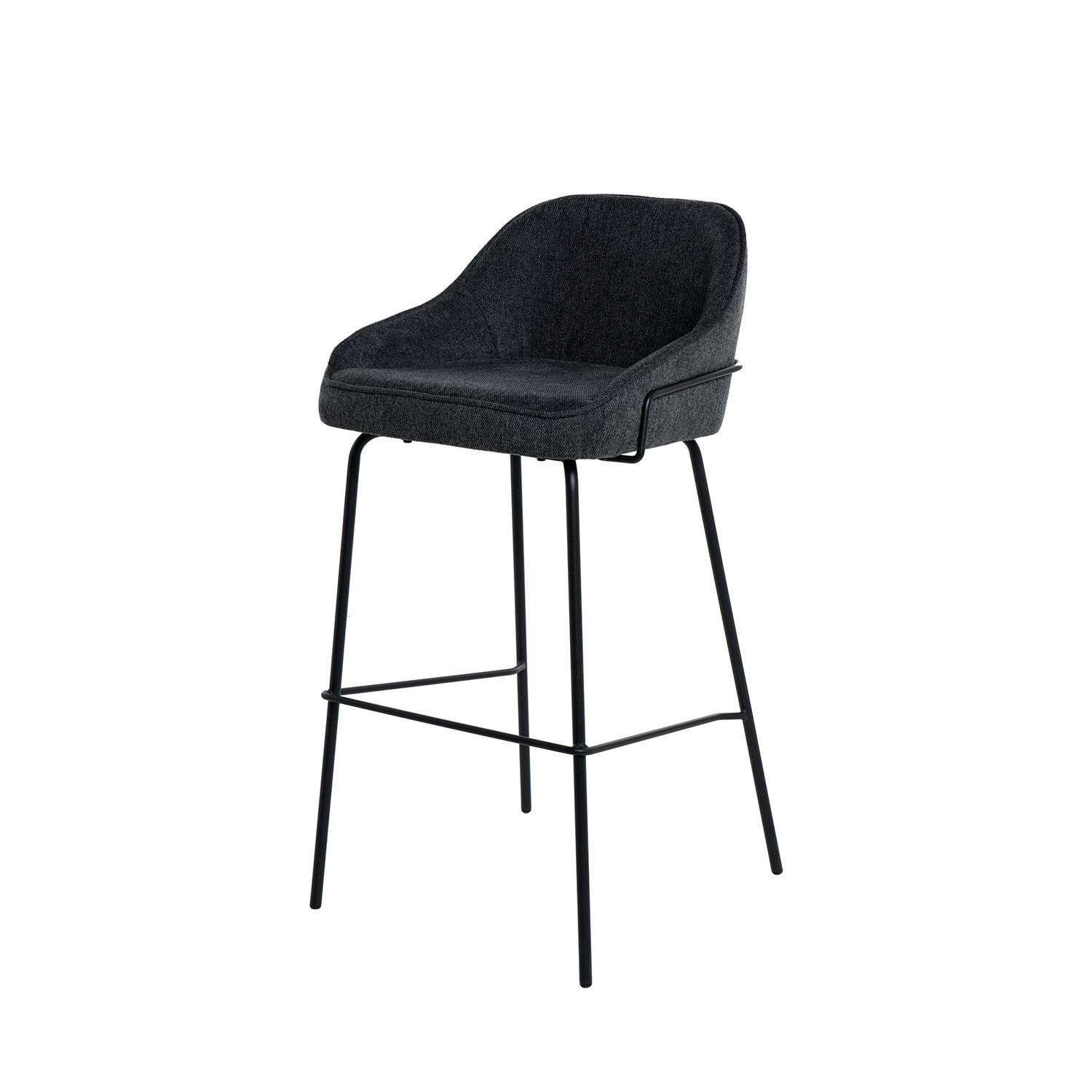 TABURETE LOUIS GRIS OSCURO 1 TABURETE LOUIS GRIS OSCURO