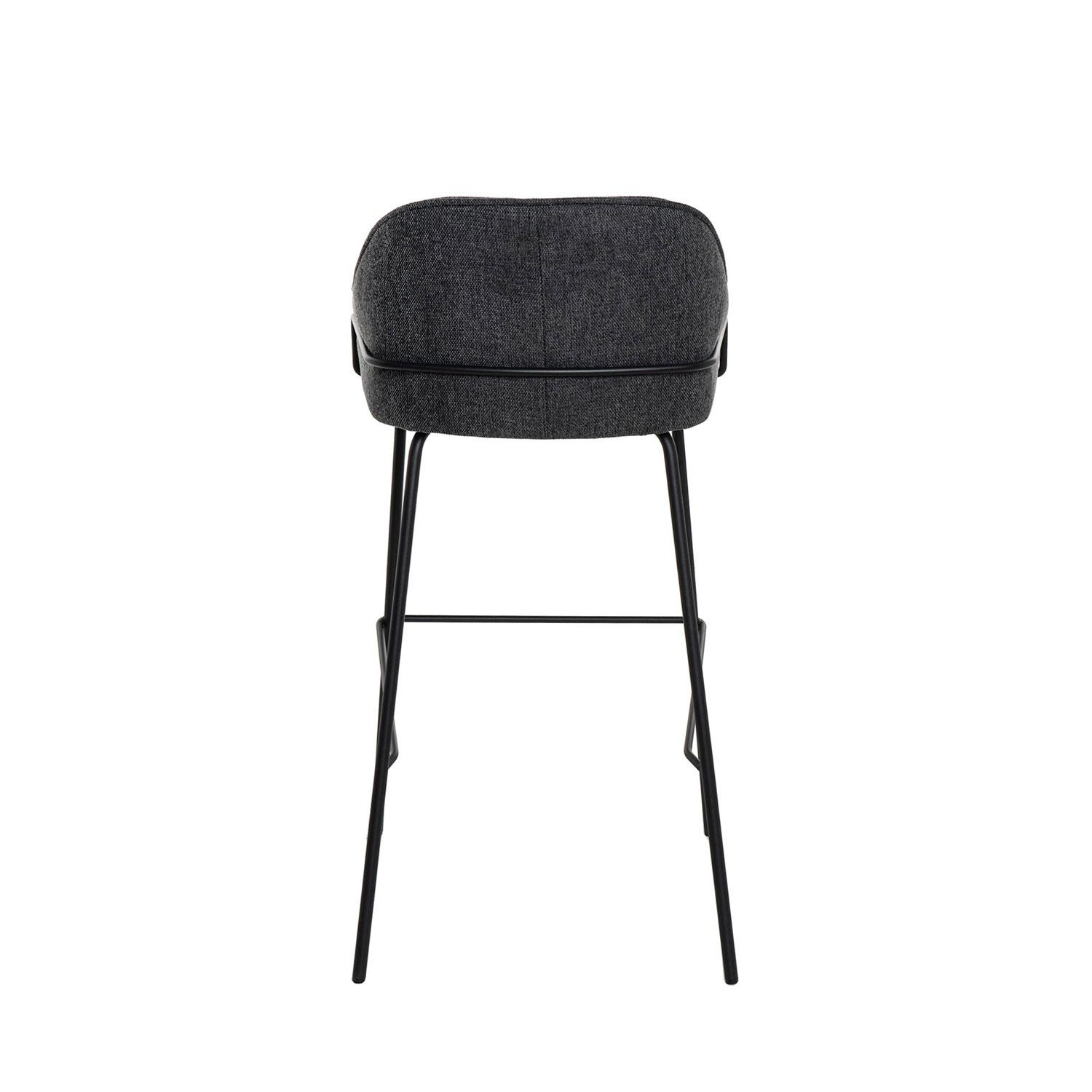 TABURETE LOUIS GRIS OSCURO 5 TABURETE LOUIS GRIS OSCURO - Imagen 5