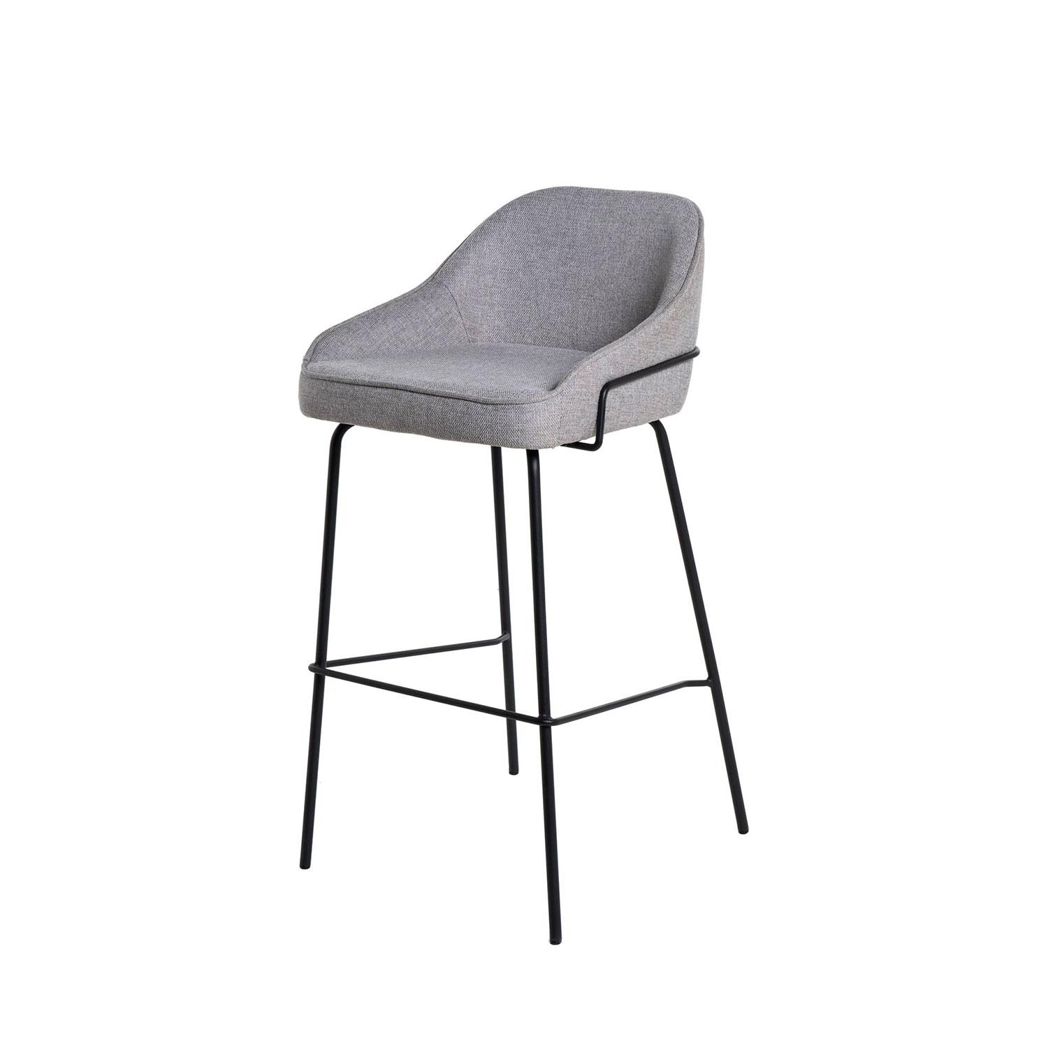 TABURETE LOUIS GRIS CLARO 1 TABURETE LOUIS GRIS CLARO