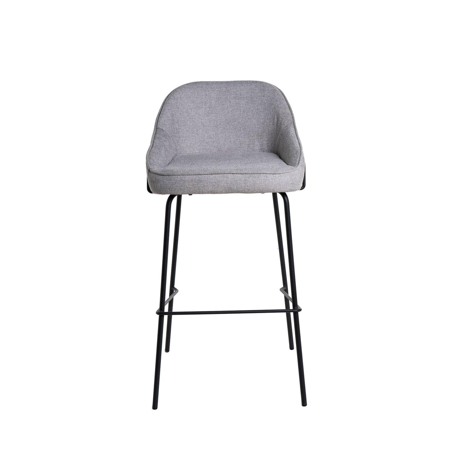 TABURETE LOUIS GRIS CLARO 4 TABURETE LOUIS GRIS CLARO - Imagen 4