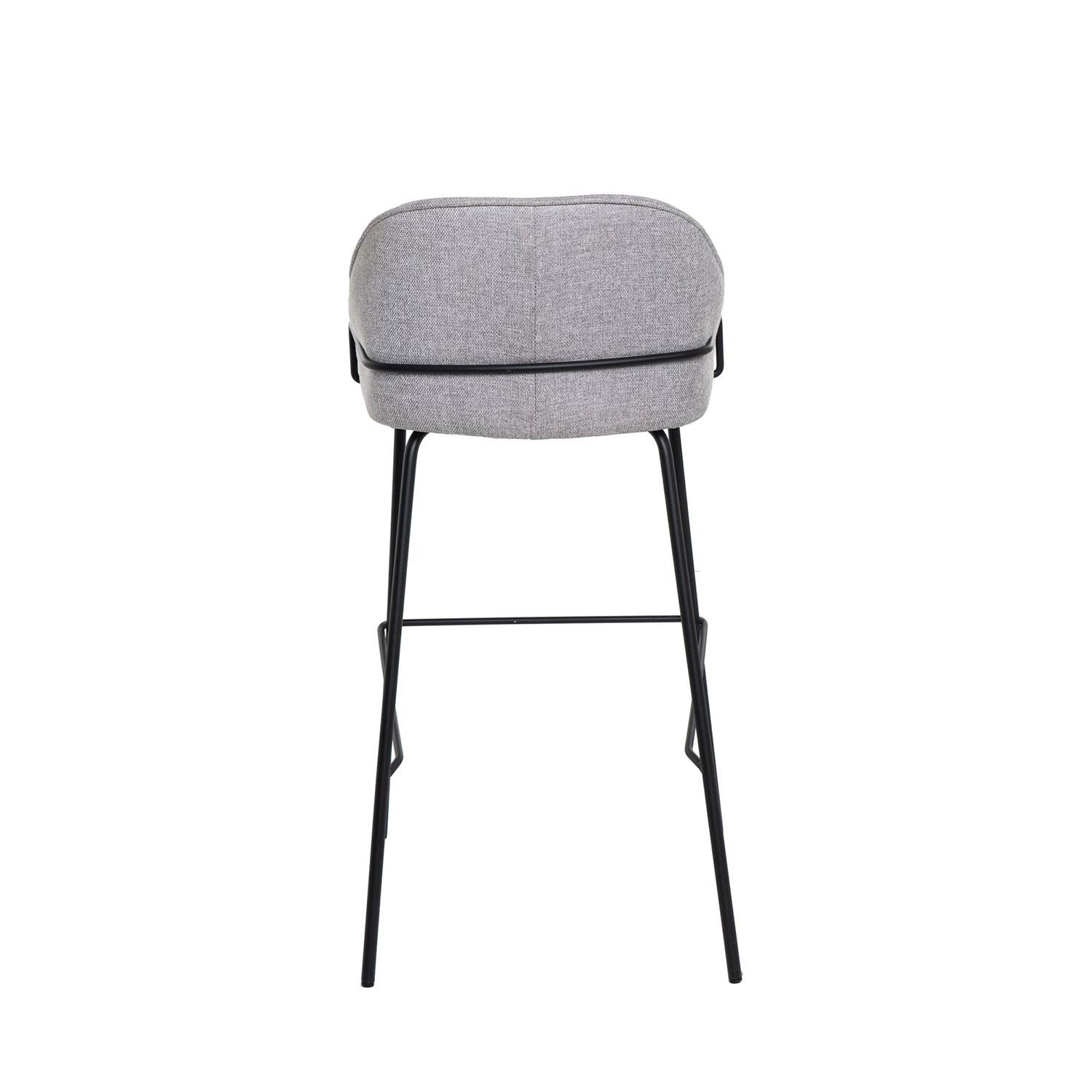 TABURETE LOUIS GRIS CLARO 5 TABURETE LOUIS GRIS CLARO - Imagen 5