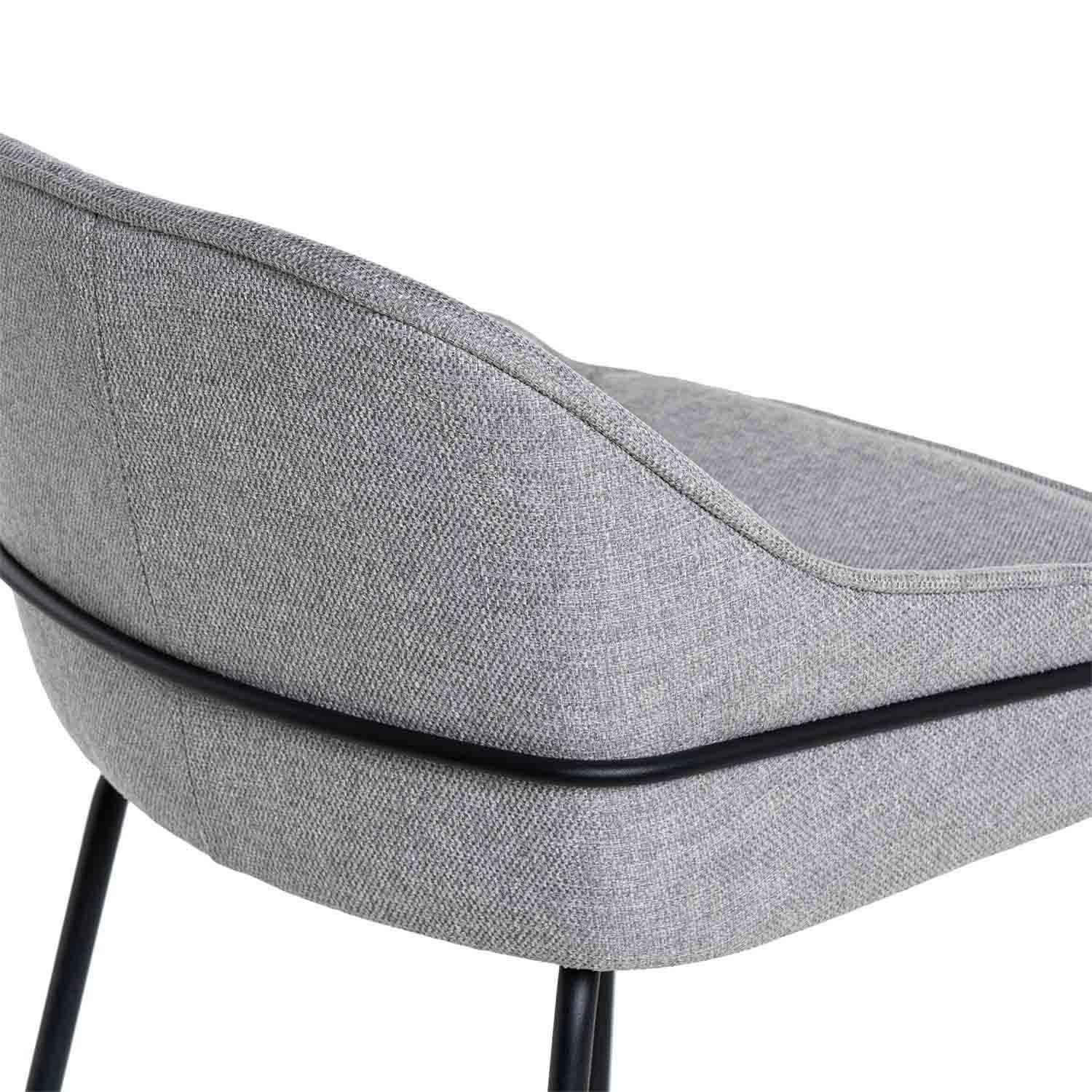 TABURETE LOUIS GRIS CLARO 6 TABURETE LOUIS GRIS CLARO - Imagen 6