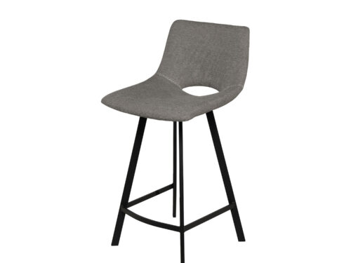 TABURETE CLARK GRIS OSCURO (66CM)