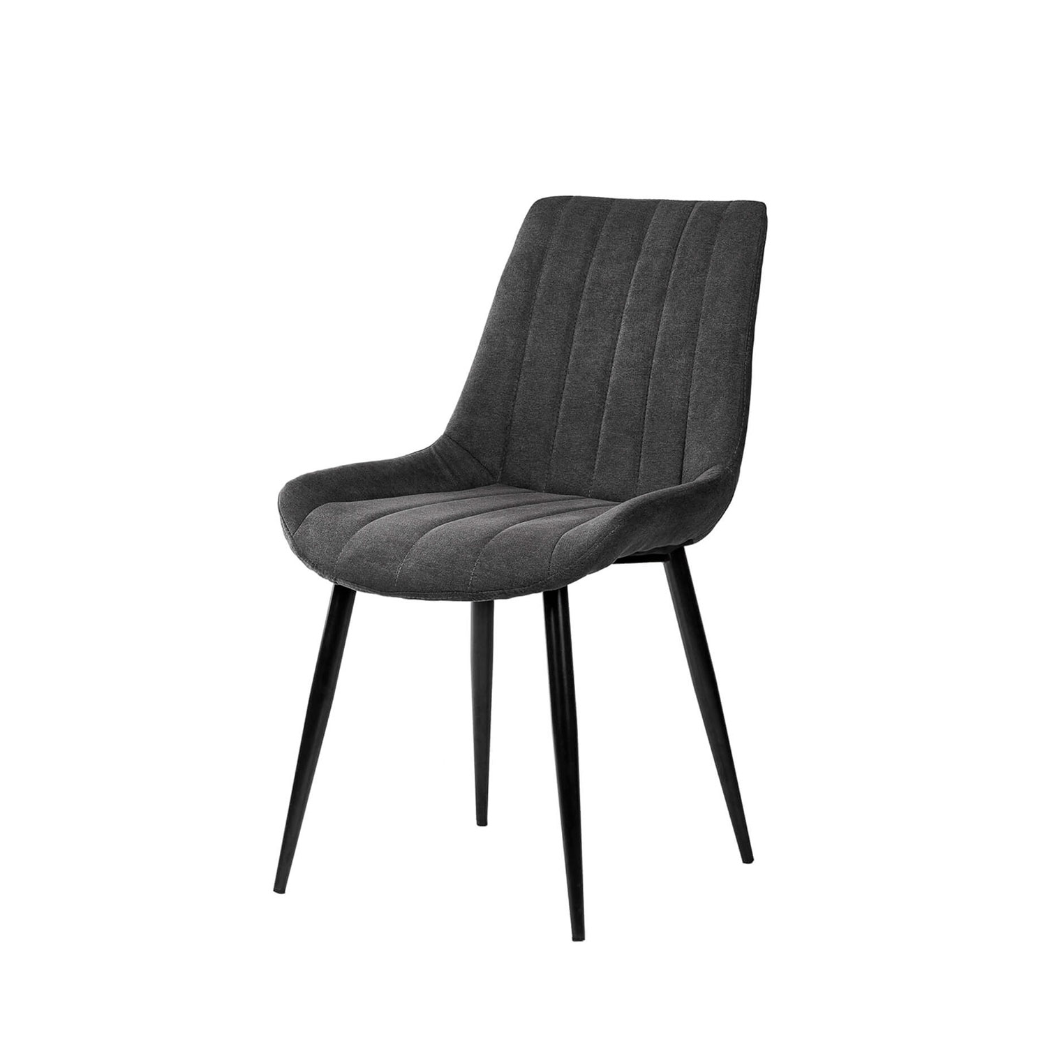SILLA MILA GRIS DARK 1 SILLA MILA GRIS DARK