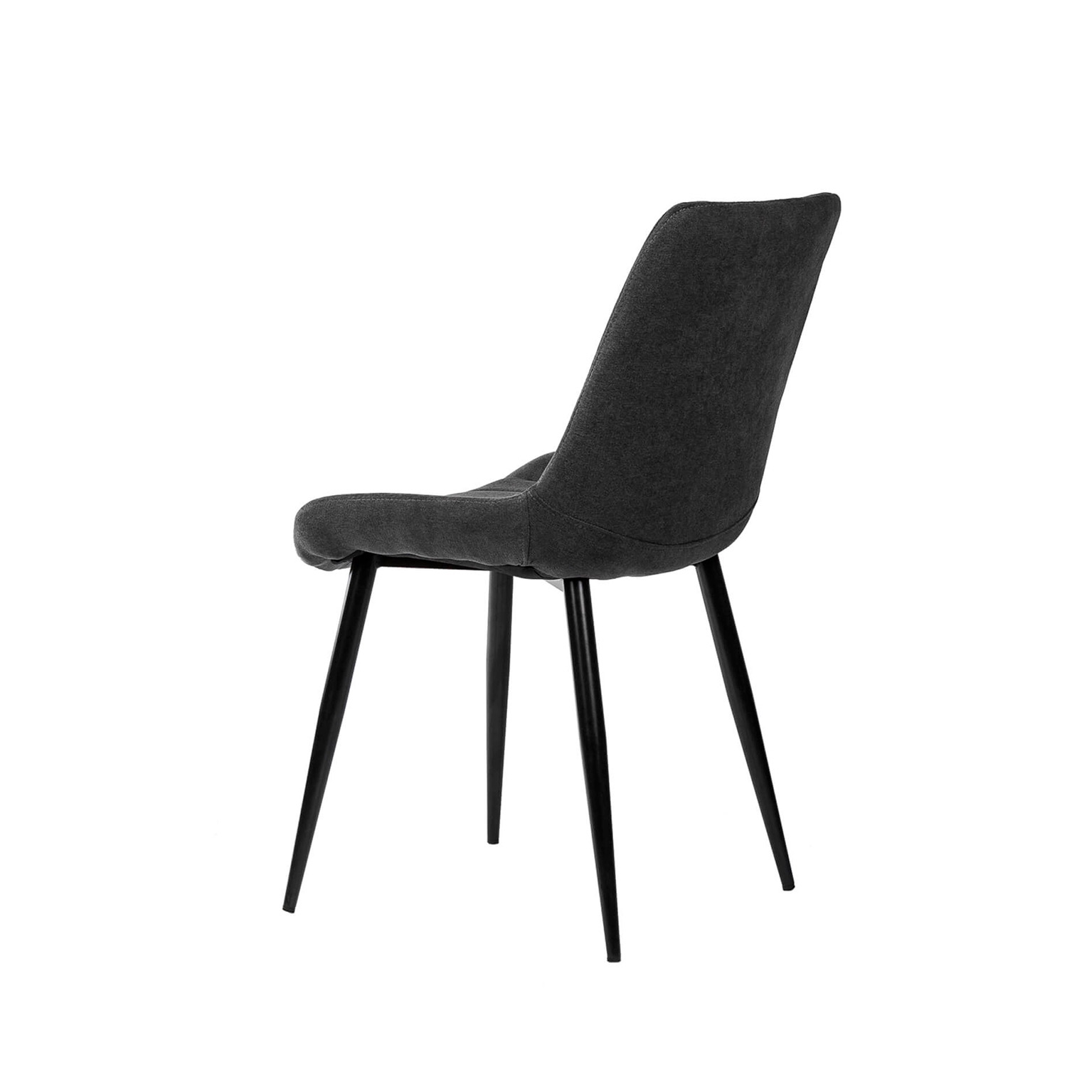 SILLA MILA GRIS DARK 3 SILLA MILA GRIS DARK - Imagen 3