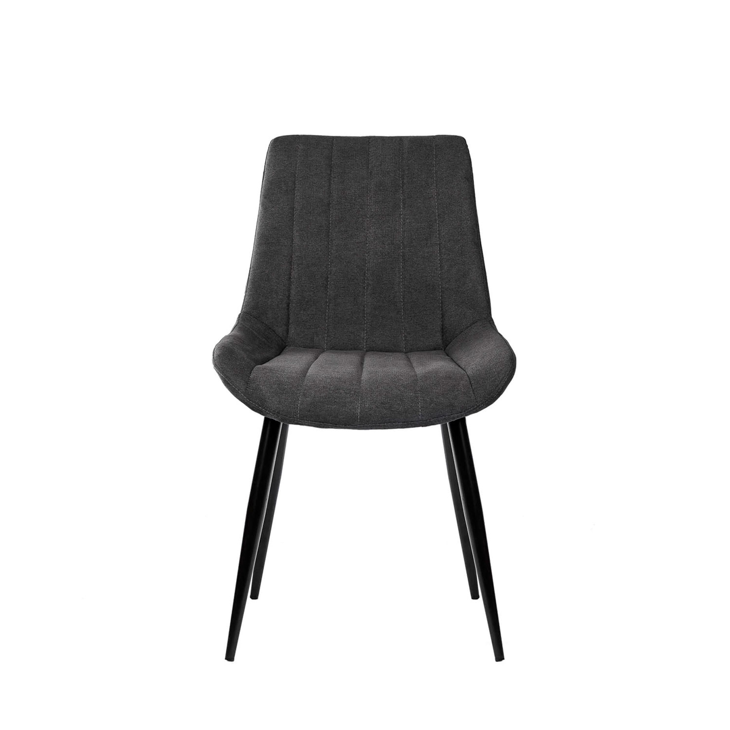 SILLA MILA GRIS DARK 4 SILLA MILA GRIS DARK - Imagen 4