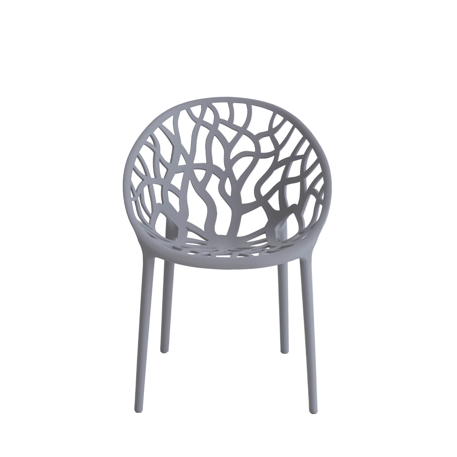 SILLA KIARA GRIS 4 SILLA KIARA GRIS - Imagen 4
