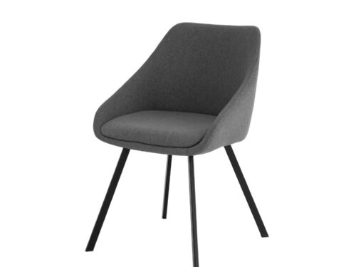 SILLA LANNA GRIS DARK