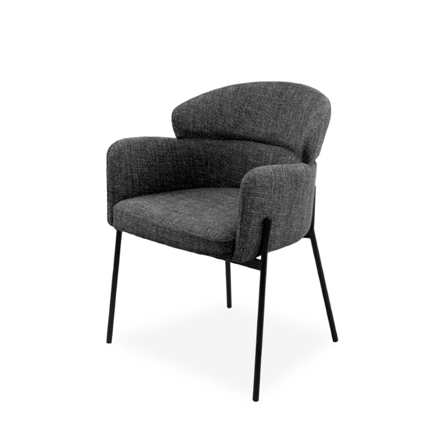 SILLA SALLY GRIS OSCURO 1 SILLA SALLY GRIS OSCURO
