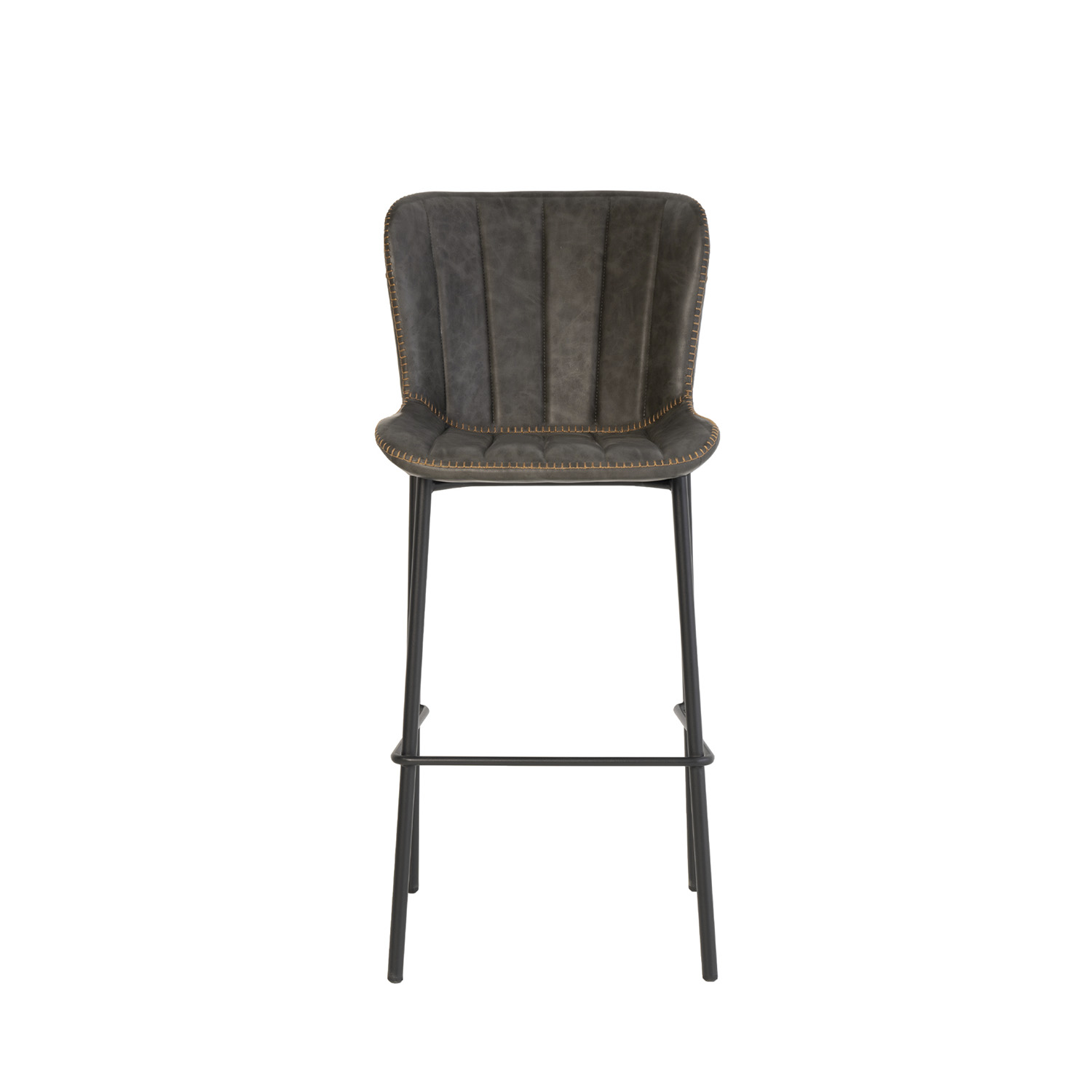 TABURETE RILEY GRIS 4 TABURETE RILEY GRIS - Imagen 4