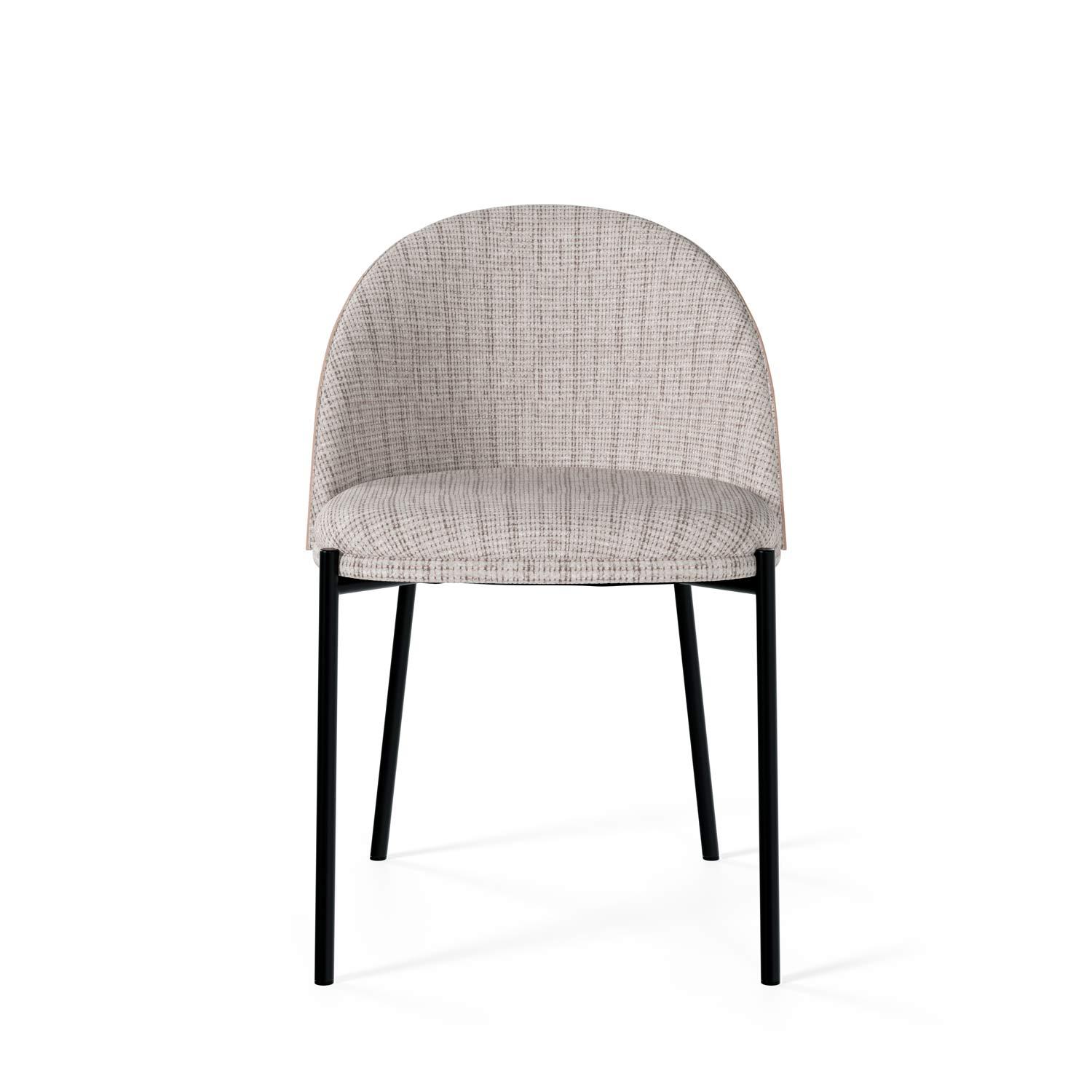 SILLA CASANDRA TAUPE 4 SILLA CASANDRA TAUPE - Imagen 4