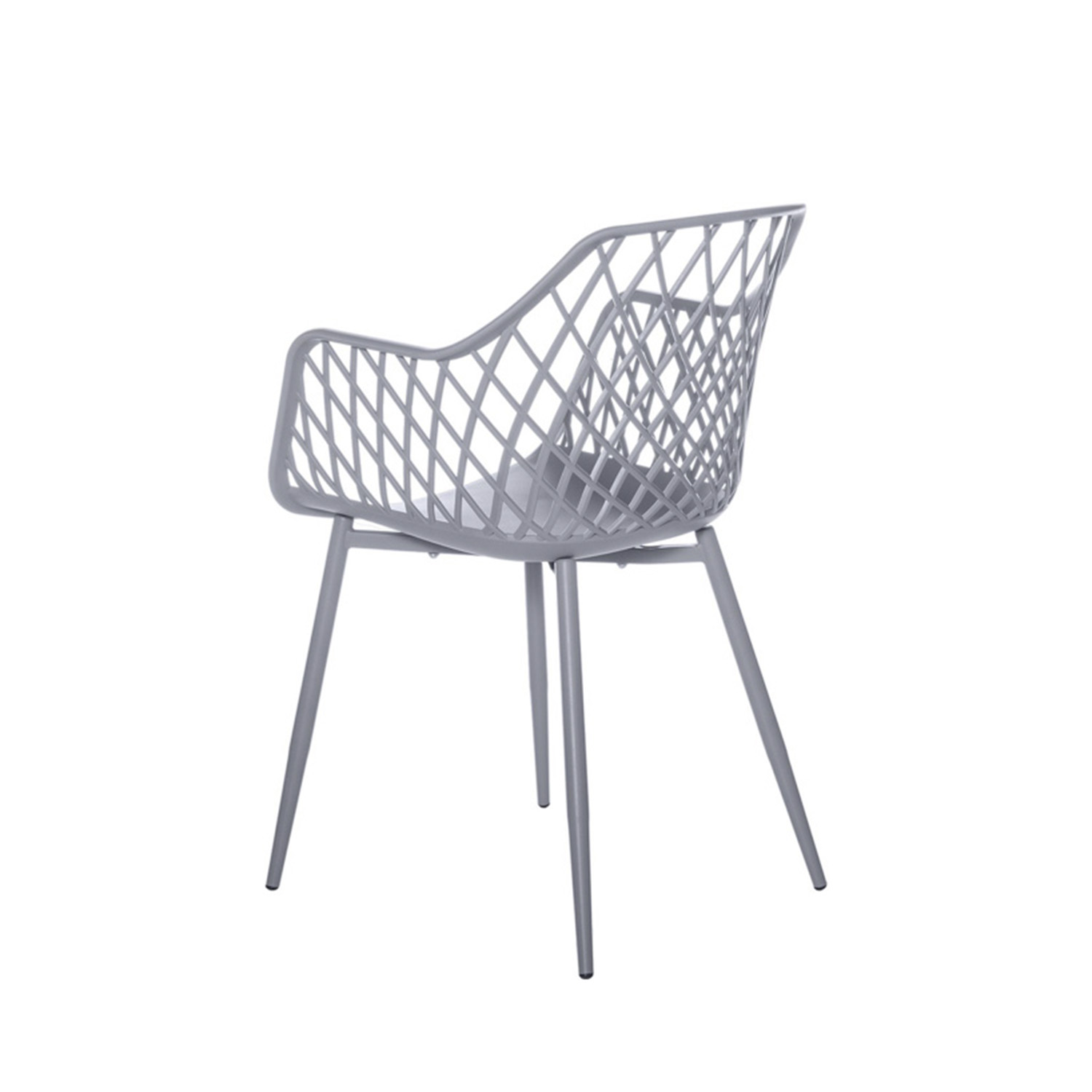 SILLA CHARLOTTE GRIS 2 SILLA CHARLOTTE GRIS - Imagen 2