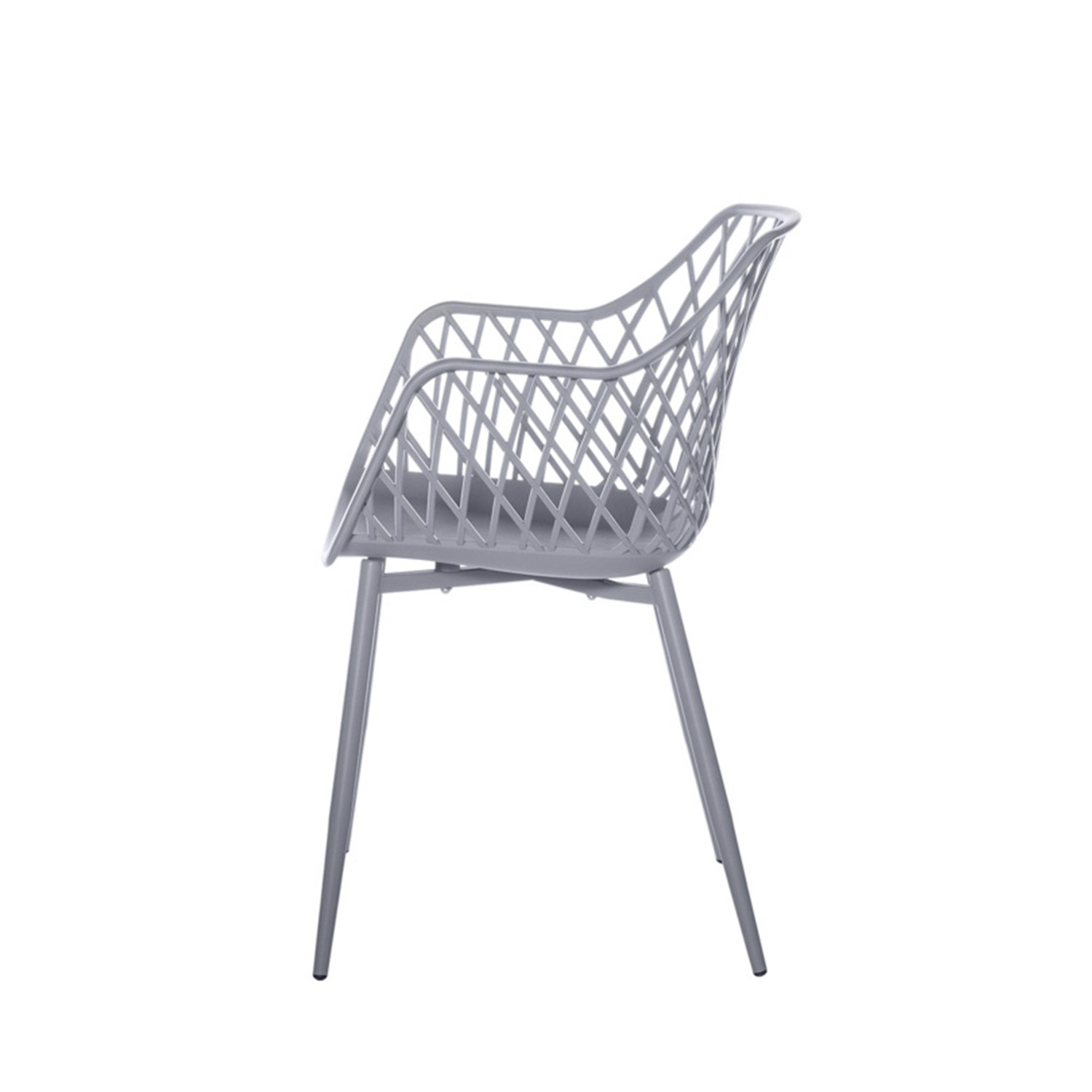 SILLA CHARLOTTE GRIS 3 SILLA CHARLOTTE GRIS - Imagen 3