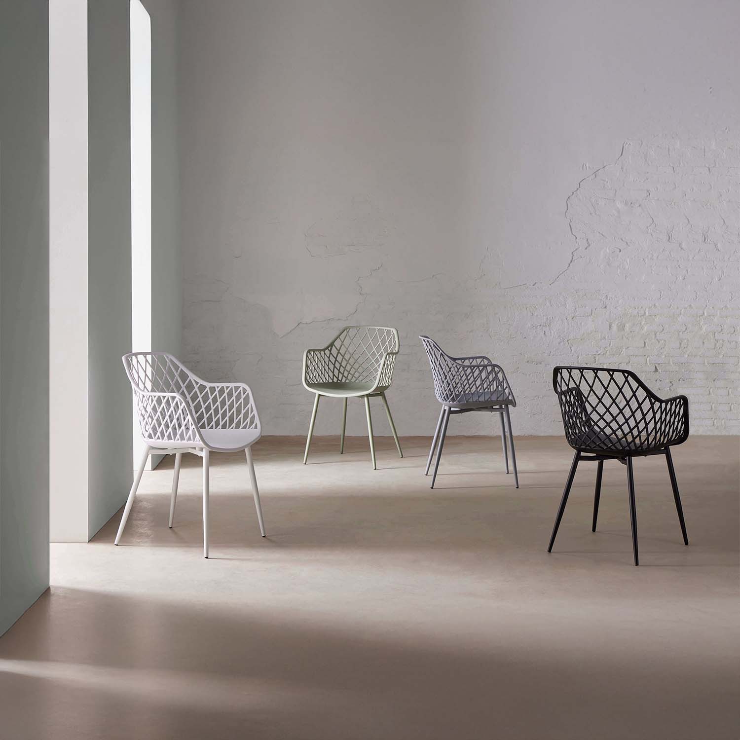 SILLA CHARLOTTE GRIS 7 SILLA CHARLOTTE GRIS - Imagen 7