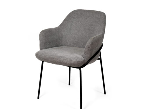 SILLA ABIGAIL GRIS OSCURO