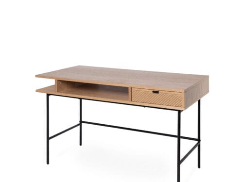 ESCRITORIO ALABAMA ROBLE/NEGRO