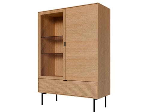 VITRINA BAJA PTAS(MAD+CRST)+CAJ TULSA