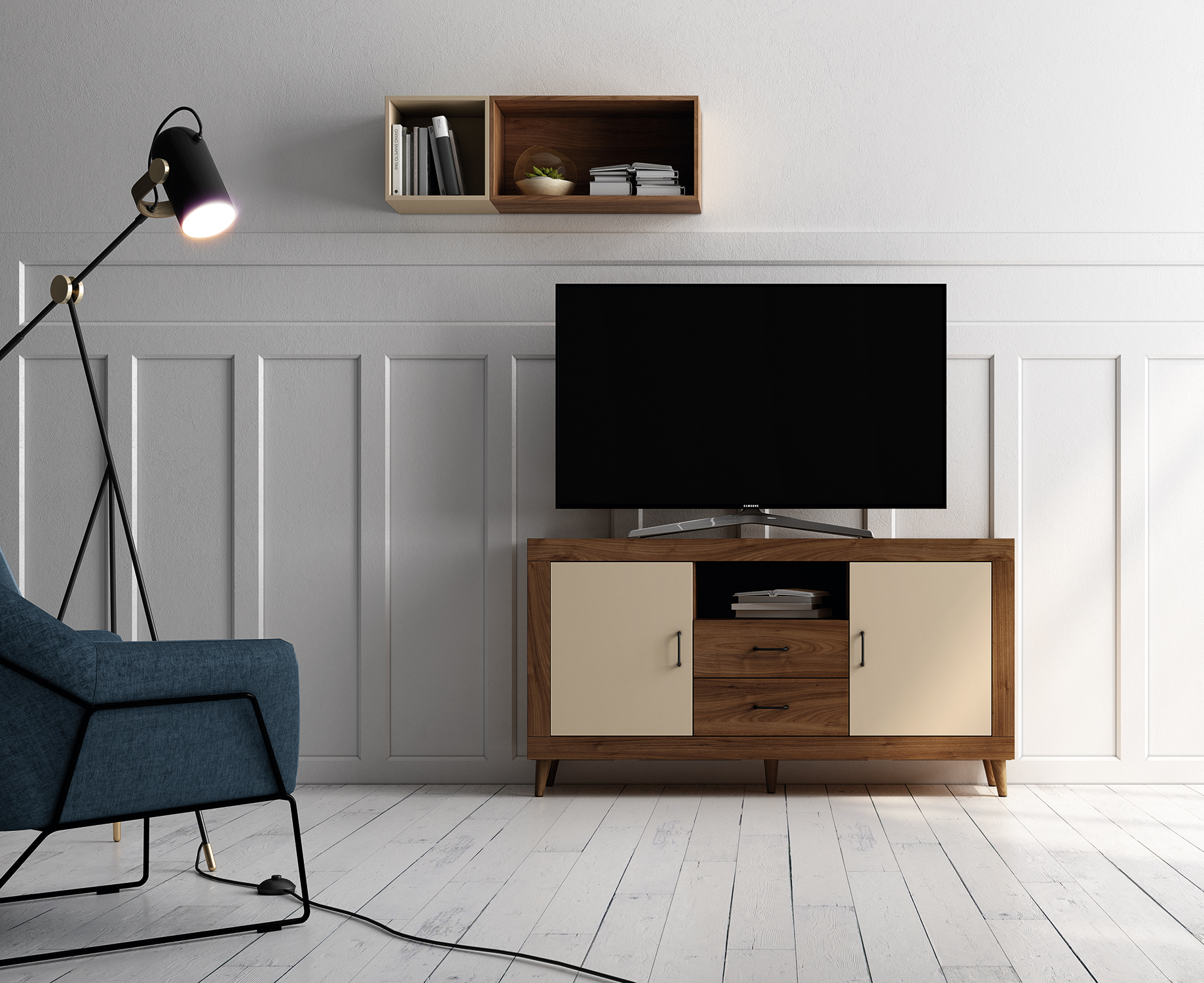Mueble TV Moon 79 1 Mueble TV Moon 79