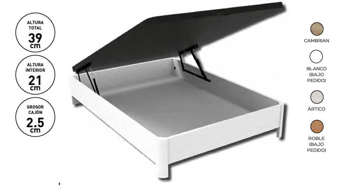 Canapé patas altas Mestor 1 Canapé patas altas Mestor